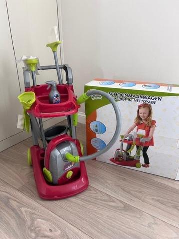 Speel Schoonmaakwagen voor kleine poetshelden!  beschikbaar voor biedingen