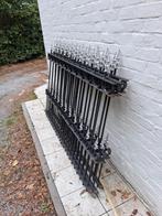 Smeedijzeren hekwerk 540cm breed, Ophalen, Gebruikt