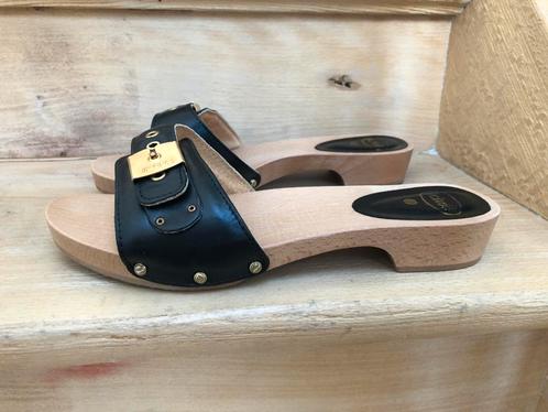 Muiltjes/slippers Scholl (maat 38), Kleding | Dames, Schoenen, Zo goed als nieuw, Sandalen of Muiltjes, Blauw, Ophalen of Verzenden