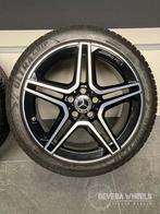 18” originele Mercedes A W177 AMG velgen winterbanden 5x112, Auto-onderdelen, Banden en Velgen, 18 inch, Gebruikt, Banden en Velgen