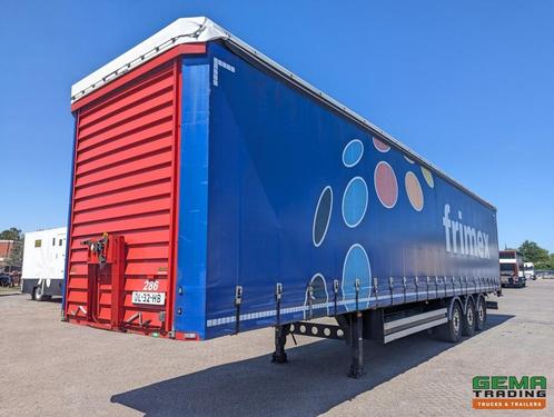 Merker M300-01-OY 3-Assen SAF - Lift as - Schuifzeilen/dak -, Auto's, Vrachtwagens, ABS, Aanhangers en Opleggers