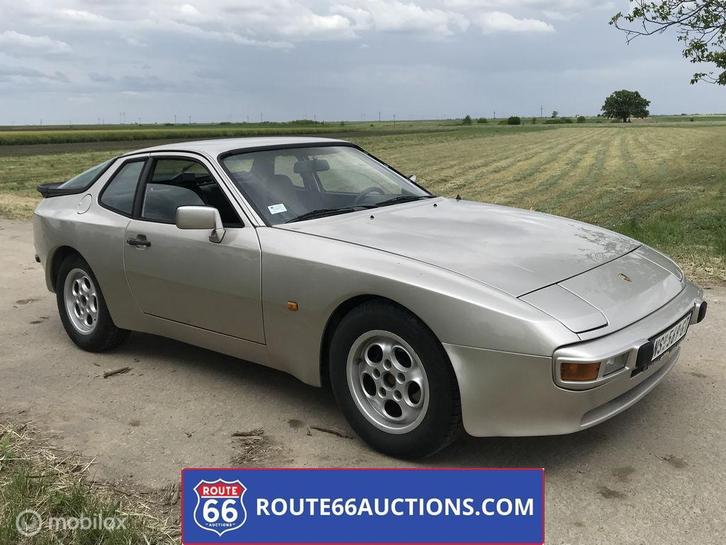 Porsche 944 | 1983 | Route 66 Auctions, Auto's, Oldtimers, Bedrijf, Te koop, Porsche, Benzine, Overige carrosserie, Handgeschakeld