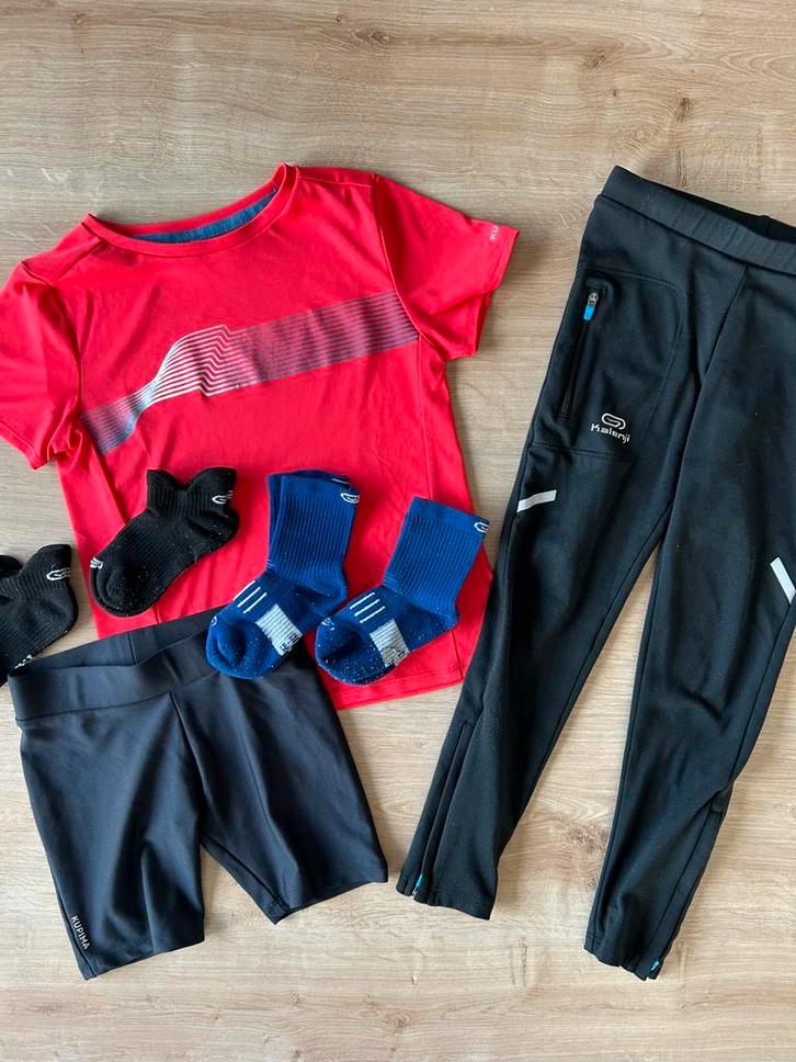 Sportkleding voor atletiek/hardlopen kinderen 5-6 jaar, Sport en Fitness, Loopsport en Atletiek, Gebruikt, Kleding, Hardlopen