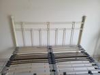 metalen bedframe, Huis en Inrichting, Slaapkamer | Bedden, Ophalen, Landelijk/modern, 140 cm, Zo goed als nieuw