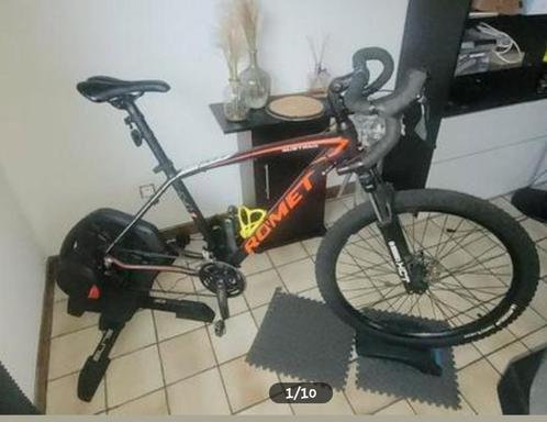 Elite direto hometrainer + fiets, Fietsen en Brommers, Fietsen | Mountainbikes en ATB, Zo goed als nieuw, Giant, Ophalen