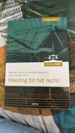 Mark Van Hoecke - Inleiding tot het recht, Boeken, Ophalen of Verzenden, Zo goed als nieuw, Mark Van Hoecke; Boudewijn Bouckaert