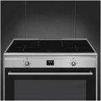 🔥Luxe Fornuis Smeg 90 cm rvs INDUCTIE 4 zones NIEUW, 60 cm of meer, Nieuw, Energieklasse A of zuiniger, Inductie