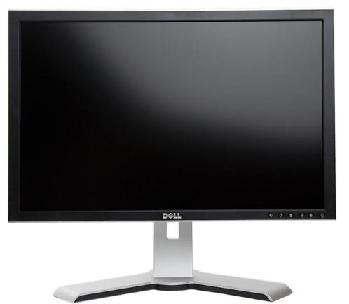 Dell UltraSharp 2407WFPb 24" WideScreen-TFT, Computers en Software, Monitoren, Gebruikt, 60 Hz of minder, DVI, VGA, In hoogte verstelbaar