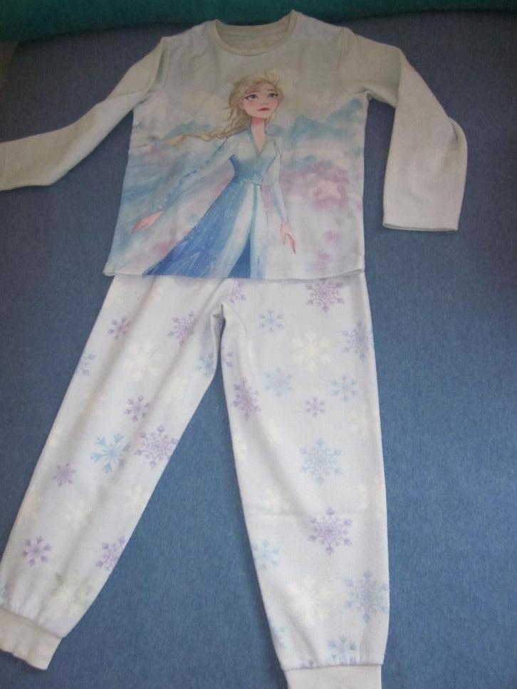 PYAMA MEISJE - FROZEN PAKJE - ELZA Maat 122, Kinderen en Baby's, Carnavalskleding en Verkleedspullen, Zo goed als nieuw, Meisje