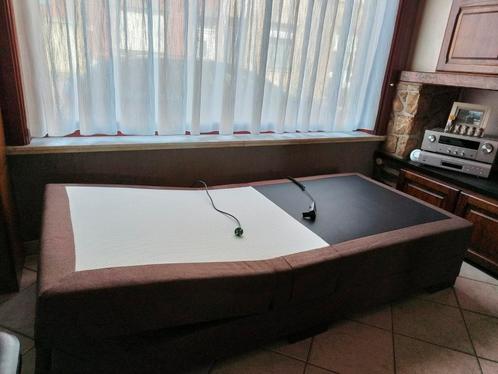 Elektrische boxspring 90x200 + matras 18cm dik !, Huis en Inrichting, Slaapkamer | Boxsprings, Zo goed als nieuw, 90 cm, 200 cm