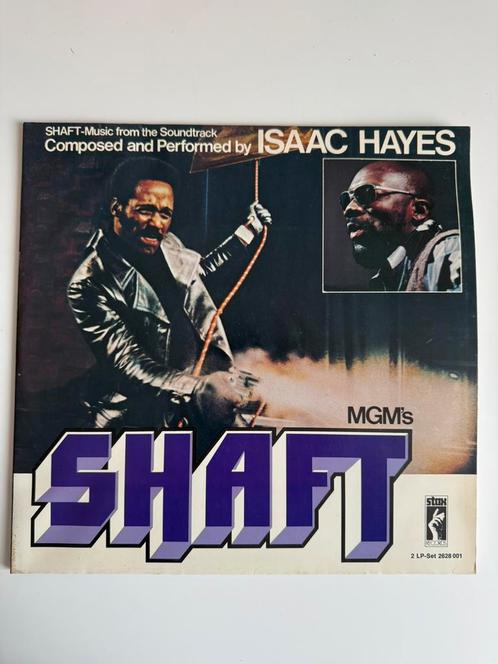 Isaac Hayes Shaft Movie Soundtrack OST Vinyl 33T LP Stax, Cd's en Dvd's, Vinyl | Jazz en Blues, Gebruikt, Jazz en Blues, 1960 tot 1980