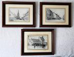 3 x Glasgravure - Gerard Swaenepoel - Handgesigneerd - 1988, Ophalen of Verzenden