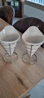 Friet bakjes, Ophalen of Verzenden, Zo goed als nieuw
