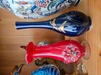 Duo de vases décoratifs – verre & porcelaine japonaise – v, Sport en Fitness, Skateboarden, Ophalen of Verzenden, Zo goed als nieuw