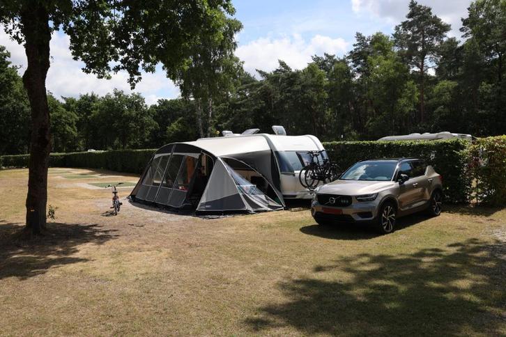 Unico Verona maat 14/15 – Champagne/Zwart, Caravans en Kamperen, Voortenten en Luifels, Zo goed als nieuw, Unico Ventura, Ophalen