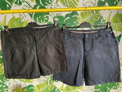 2 shorts Essentiel Antwerp - Xandres Golf - 38, Kleding | Dames, Broeken en Pantalons, Zo goed als nieuw, Maat 38/40 (M), Zwart