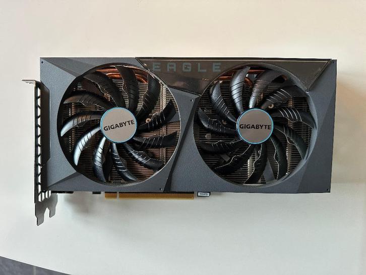 Gigabyte GeForce RTX 3060 Ti EAGLE OC 8G, Computers en Software, Videokaarten, Zo goed als nieuw, Nvidia, PCI-Express 4.0, GDDR6