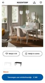 Tafel met 6 stoelen, Huis en Inrichting, Complete eetkamers, Ophalen, Gebruikt, 4 tot 6 stoelen