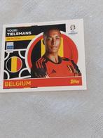 Topps/Sticker/Youri Tielemans/UEFA Euro 2024, Verzamelen, Sportartikelen en Voetbal, Verzenden, Nieuw, Poster, Plaatje of Sticker