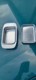 Inox botervlootje, Huis en Inrichting, Keuken | Servies, Overige materialen, Gebruikt, Ophalen of Verzenden, Schaal of Schalen