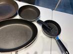 5 X pan - 2 kleiner/3 grote, Huis en Inrichting, Keuken | Potten en Pannen, Ophalen, Gebruikt, Overige materialen, Keramische plaat