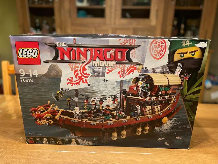 LEGO 70618 Le film LEGO Ninjago — Destiny's Bounty, Enfants & Bébés, Jouets | Duplo & Lego, Comme neuf, Enlèvement