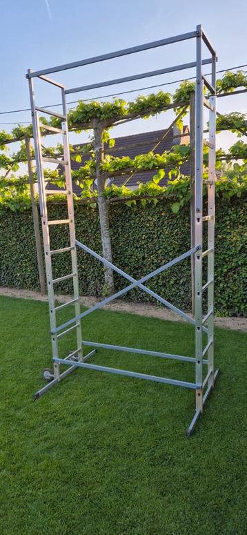 Aluminium stelling, Enlèvement, Comme neuf