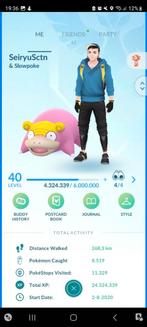 Compte Pokémon Go niveau 40 | Lots of Shinies, compte JcJ, Comme neuf, Enlèvement ou Envoi