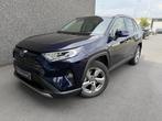 Toyota RAV-4 AWD Premium Plus + JBL & Pano, Auto's, Toyota, Automaat, 2487 cc, Blauw, Hybride Elektrisch/Benzine