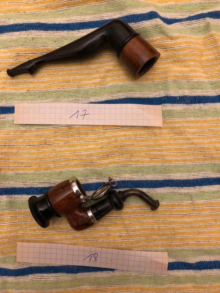Belle collection pipes (suite) voir description/faire offre, Verzamelen, Rookartikelen, Aanstekers en Luciferdoosjes, Gebruikt