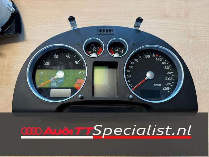 Tellerklok/ Instrumentenpaneel gereviseerd Audi TT 8N, Auto-onderdelen, Dashboard en Schakelaars, Audi, Gebruikt, Ophalen of Verzenden
