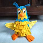 grote fabeltjeskrant meneer de uil handpop poppenkastpop, Kinderen en Baby's, Ophalen of Verzenden, Gebruikt