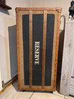 Meuble bar coffre vintage à roulettes – Maisons du Monde –, Ophalen, 100 tot 150 cm, 50 tot 100 cm, Zo goed als nieuw