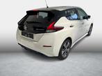 Nissan Leaf 40kWh stuur & zetelverwarming/koeling, Auto's, Nissan, Stof, Gebruikt, 110 kW, Wit
