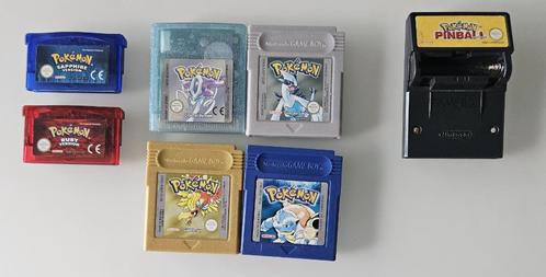7 Game boy /GB Advance Pokémon games, Games en Spelcomputers, Games | Nintendo Game Boy, Ophalen of Verzenden