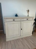 Oude linnenkast / landelijke kast – massief hout – 200 cm, Huis en Inrichting, Kasten | Dressoirs, Ophalen, Gebruikt, 75 cm of meer