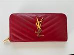 Saint Laurent Cassandre Portefeuille – Rood – Met Factuur, Handtassen en Accessoires, Portemonnees, Overige merken, Ophalen of Verzenden