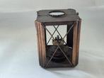 Oude vintage metalen lantaarn, Ophalen of Verzenden