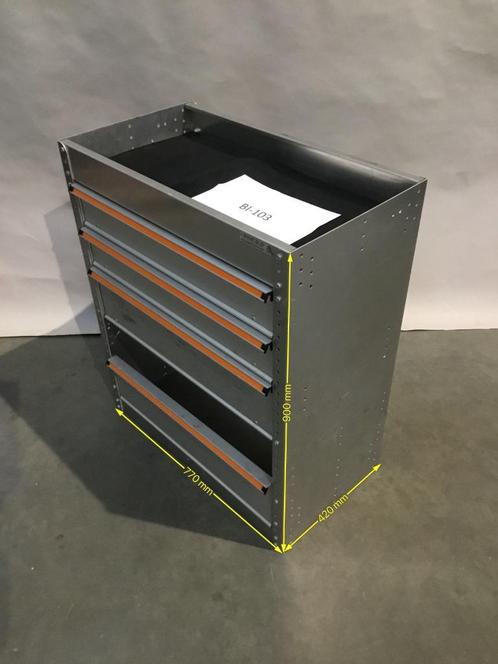 Aluminium Finnerup bedrijfswagen inrichting Bi-103, Auto diversen, Overige Auto diversen, Ophalen of Verzenden