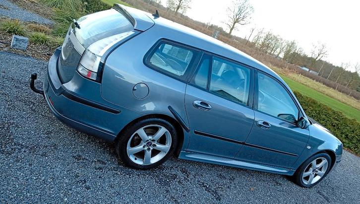 Saab 9.3. Break .   1.9 d ,  2008 , 169000 km,, Auto's, Saab, Bedrijf, Te koop, Saab 9-3, Airbags, Diesel, Break, Leder, Ophalen