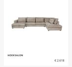 Hoekzetel cognac, Ophalen, Hoekbank, 300 cm of meer, Zo goed als nieuw