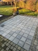 Gebouchardeerde - verzoete blauwe steen, Tuin en Terras, Ophalen, Gebruikt, Terrastegels, Natuursteen