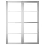 pair of sliding door frames w rail, Doe-het-zelf en Bouw, Deuren en Vliegenramen, Ophalen, Binnendeur, Nieuw, Schuifdeur