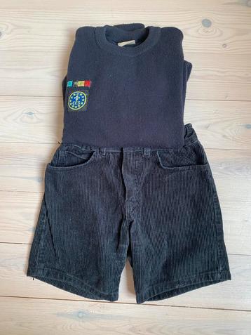 Scouterie - Uniforme enfant louveteau : pull/bermuda