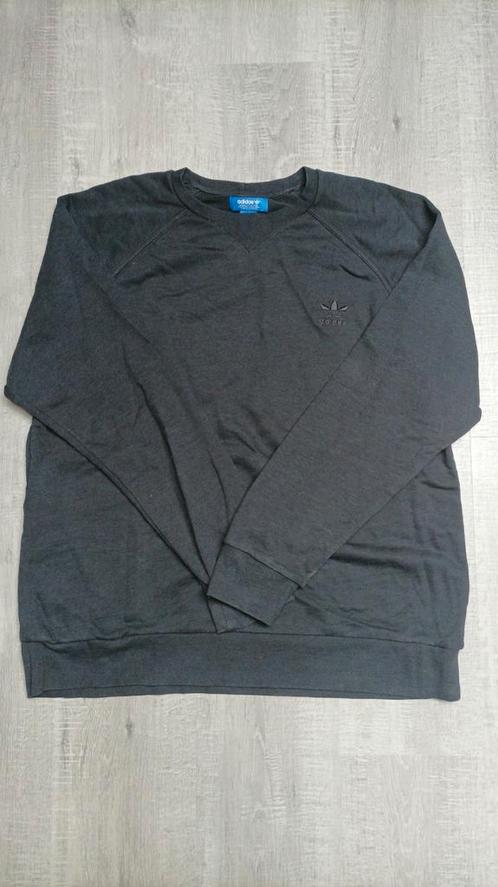 Zwarte trui/sweatshirt - Adidas - XL, Kleding | Heren, Truien en Vesten, Gedragen, Maat 56/58 (XL), Zwart, Ophalen