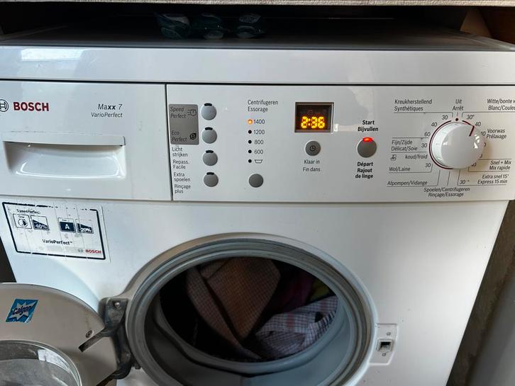Bosch maxx 7 vario perfect, Elektronische apparatuur, Wasmachines, Zo goed als nieuw, Ophalen