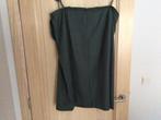 Donker groene  rechte rok met voering, Ophalen, Maat 46/48 (XL) of groter, Zo goed als nieuw, Knielengte