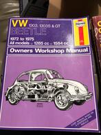 Haynes workshop book VW kever1303, 1303s, het, Auto diversen, Handleidingen en Instructieboekjes, Ophalen of Verzenden