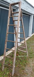 Oude schildersladder, Ophalen