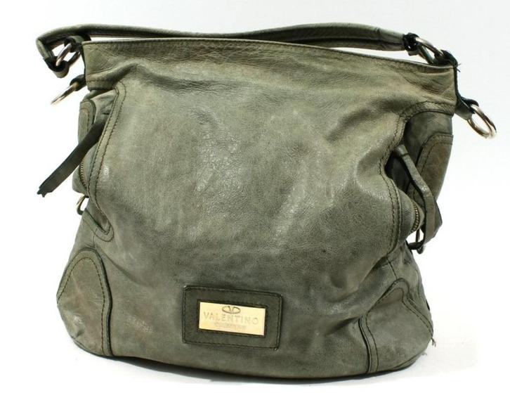 Handtas Valentinio - Grand Shopping Bag, Handtassen en Accessoires, Tassen | Damestassen, Gebruikt, Shopper, Groen, Ophalen of Verzenden